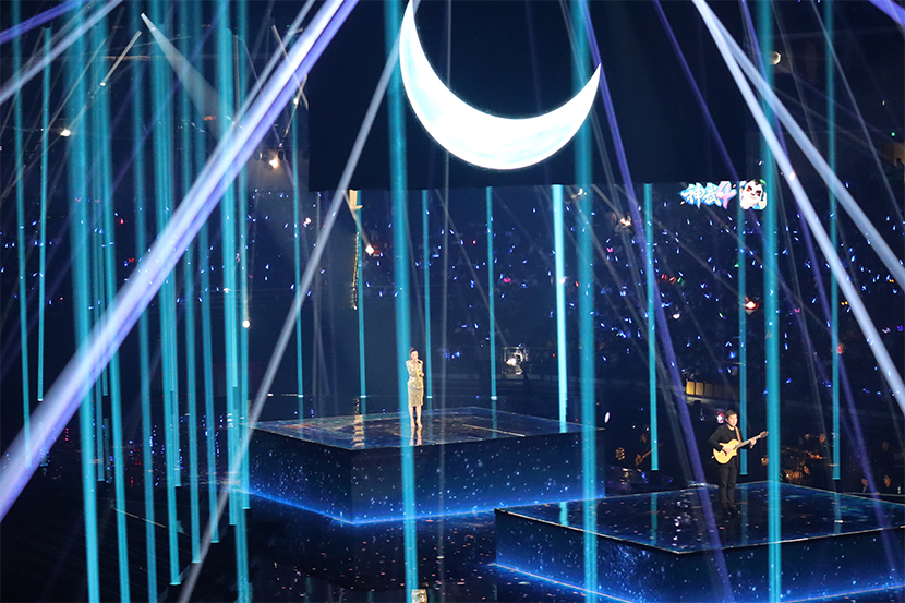DAGE Lighting tổ chức ánh sáng tại buổi hòa nhạc đêm giao thừa năm 2020 của Đài truyền hình Chiết Giang