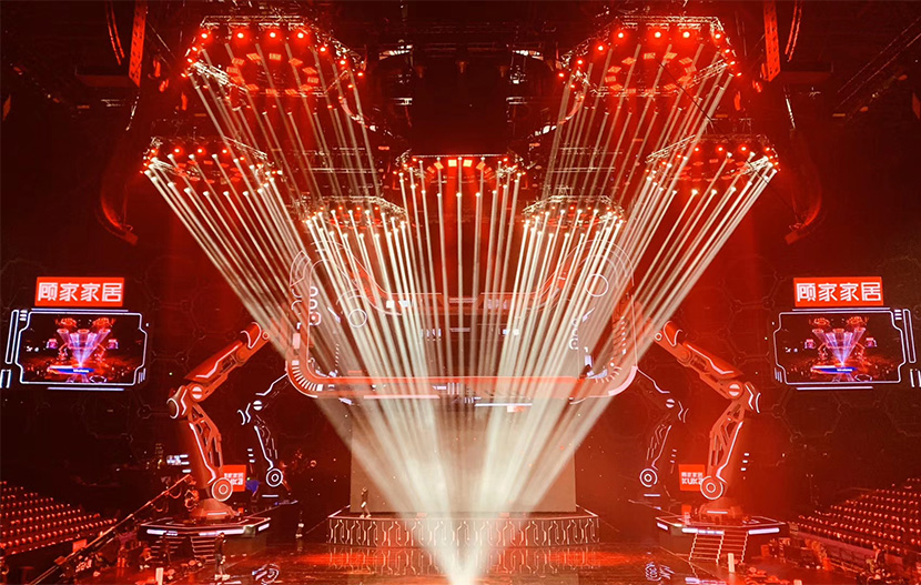 Các sản phẩm sử dụng trong đêm hội hóa trang Tmall 11.11 năm 2019