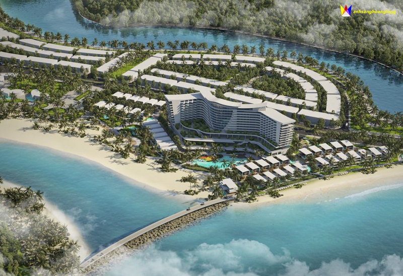 Đèn Beam IP-650 chống nước lắp đặt Tại Dự Án Dragon Ocean Đồ Sơn Hải Phòng