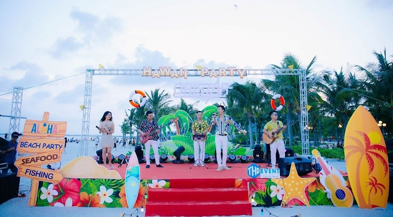 Có nên sử dụng đèn sân khấu chống nước làm ở các bãi biển