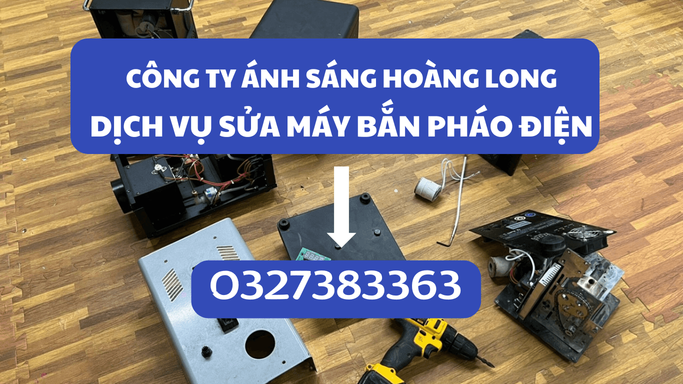 sửa máy pháo điện