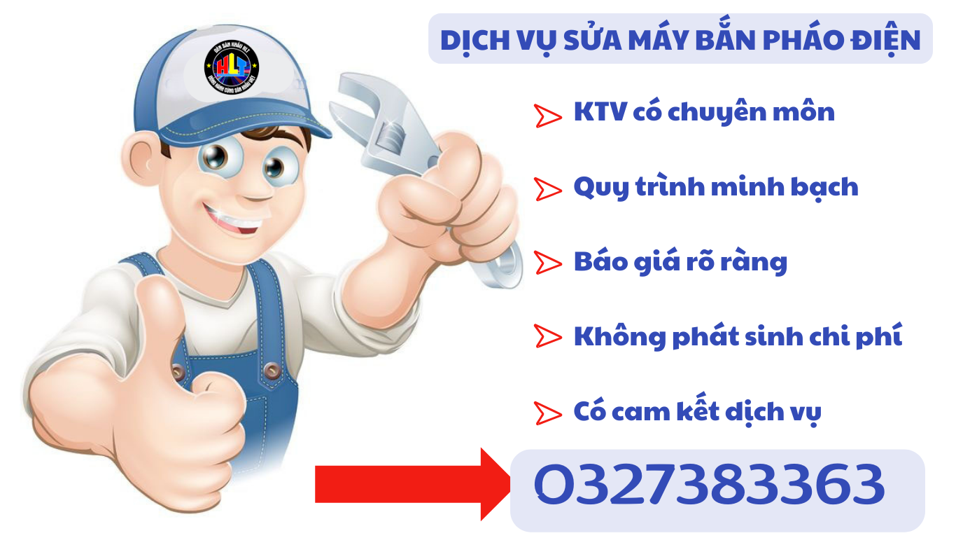 Sửa Máy Bắn Pháo Tại Hà Nội