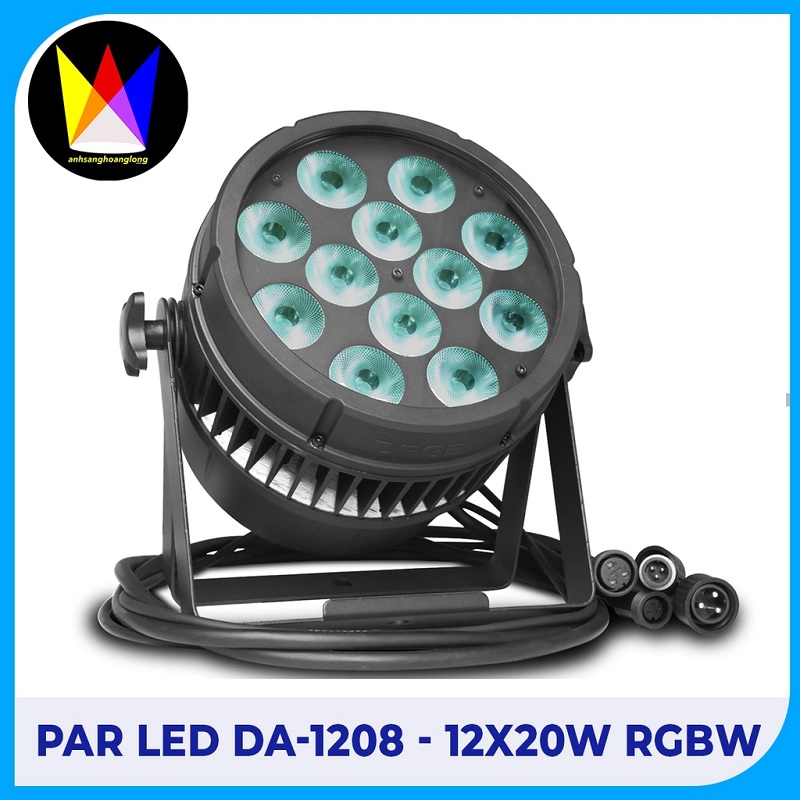DA-1208 (12×20W) RGBW LED Par Light Waterproof