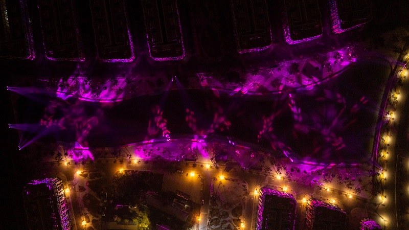 Ánh sáng Hoàng Long - Địa chỉ cung cấp đèn Beam IP - 680 DAGE cho tòa nhà