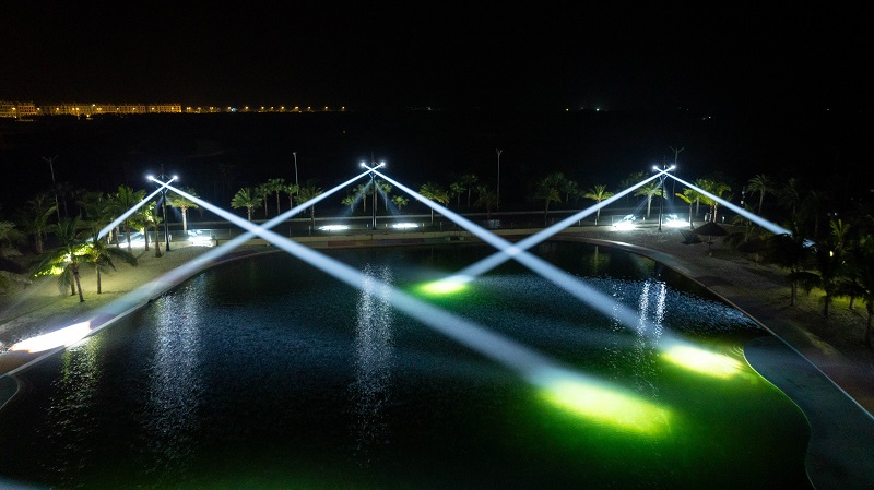 Ánh sáng Hoàng Long - Địa chỉ cung cấp đèn Beam IP - 680 DAGE cho tòa nhà