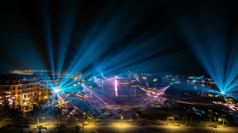 Ánh sáng Hoàng Long - Địa chỉ cung cấp đèn Beam IP - 680 DAGE cho tòa nhà