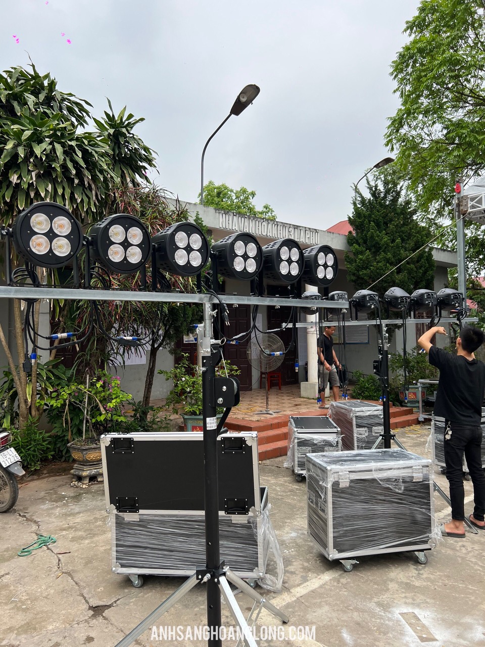 cấu hình đèn sự kiện Phú Thọ