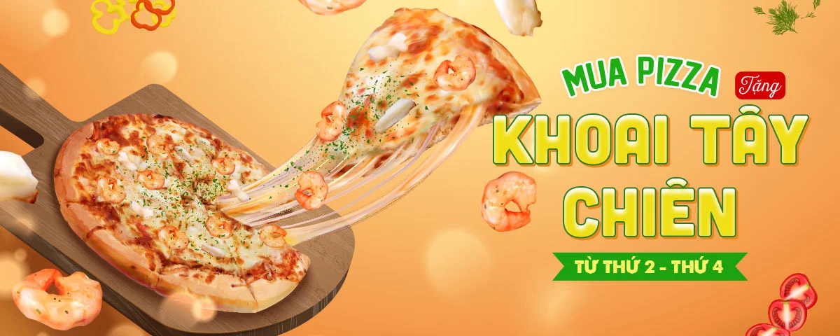 Pizza Cỡ Vừa x 1 Đồ Uống (1.5L) x 1 Pizza Cỡ Vừa Miễn Phí x 1