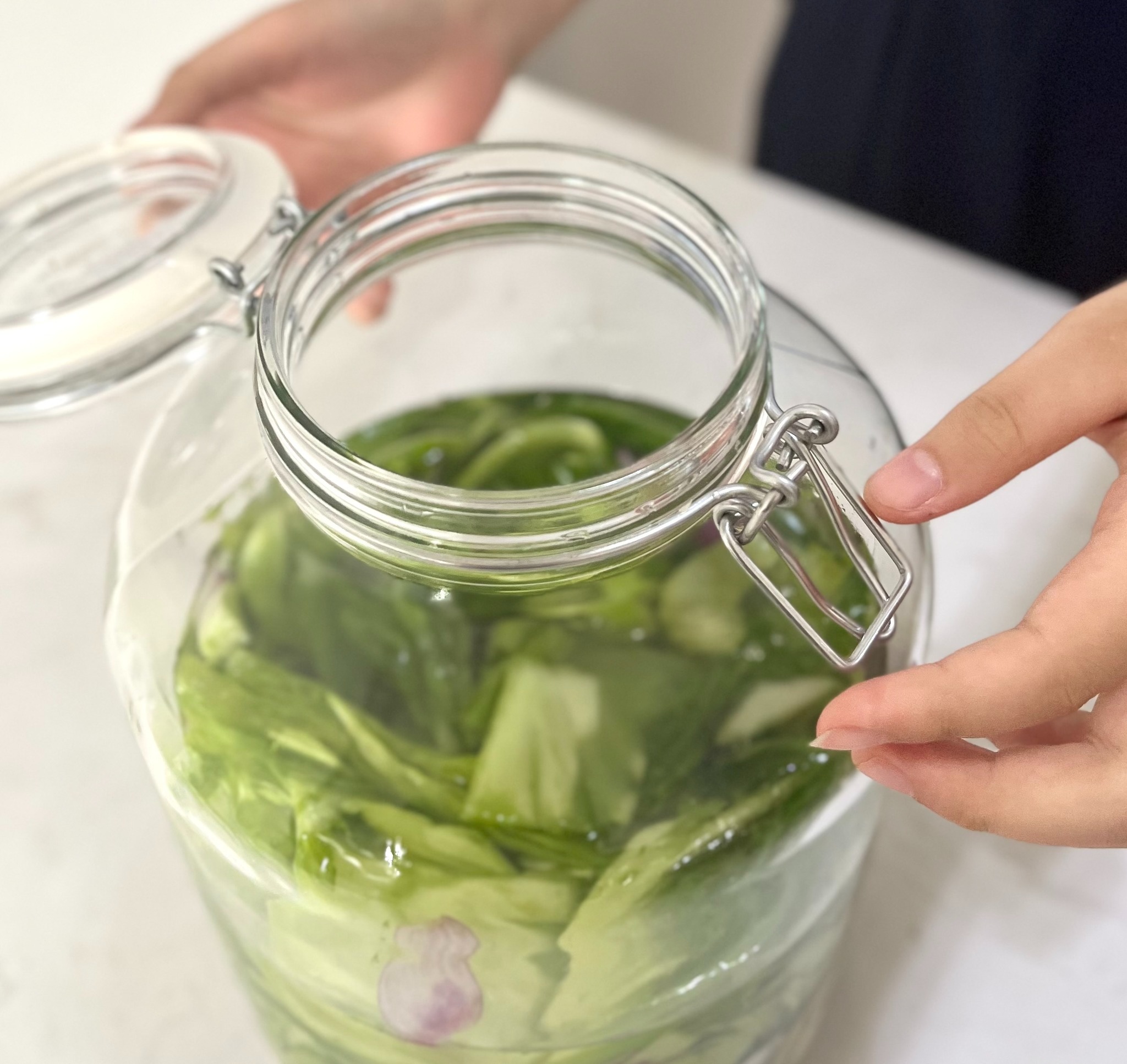 Hũ thủy tinh muối dưa chua