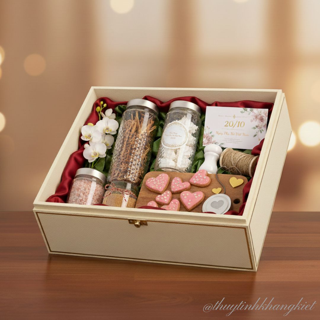 Hop qua hu thuy tinh Delivery Bormioli Rocco