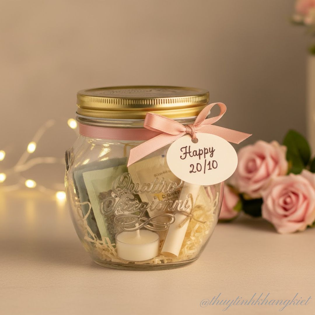 Qua tang tu Hu thuy tinh Quattro Stagion