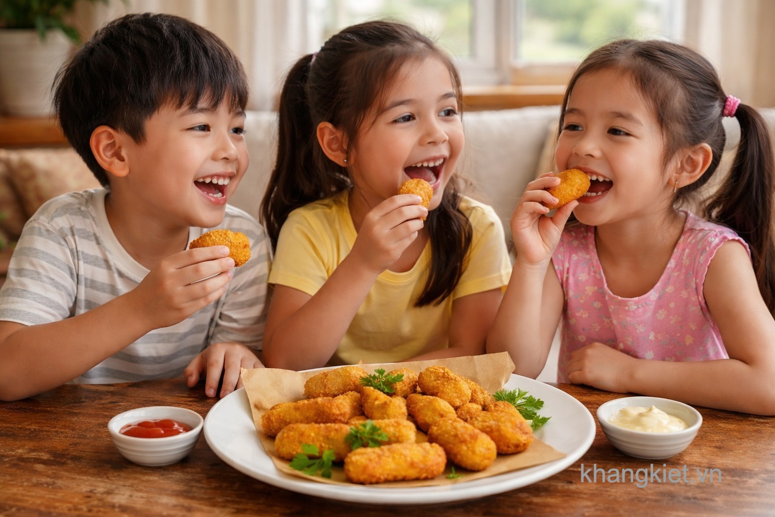 Bánh chiên xù croquette món ăn vặt cuối tuần