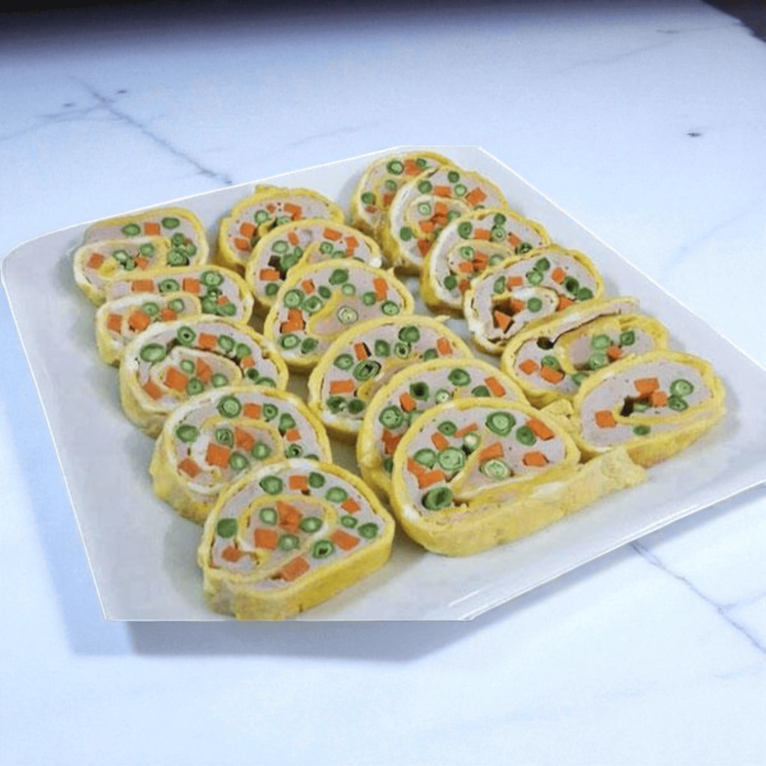 Trứng cuộn rau củ