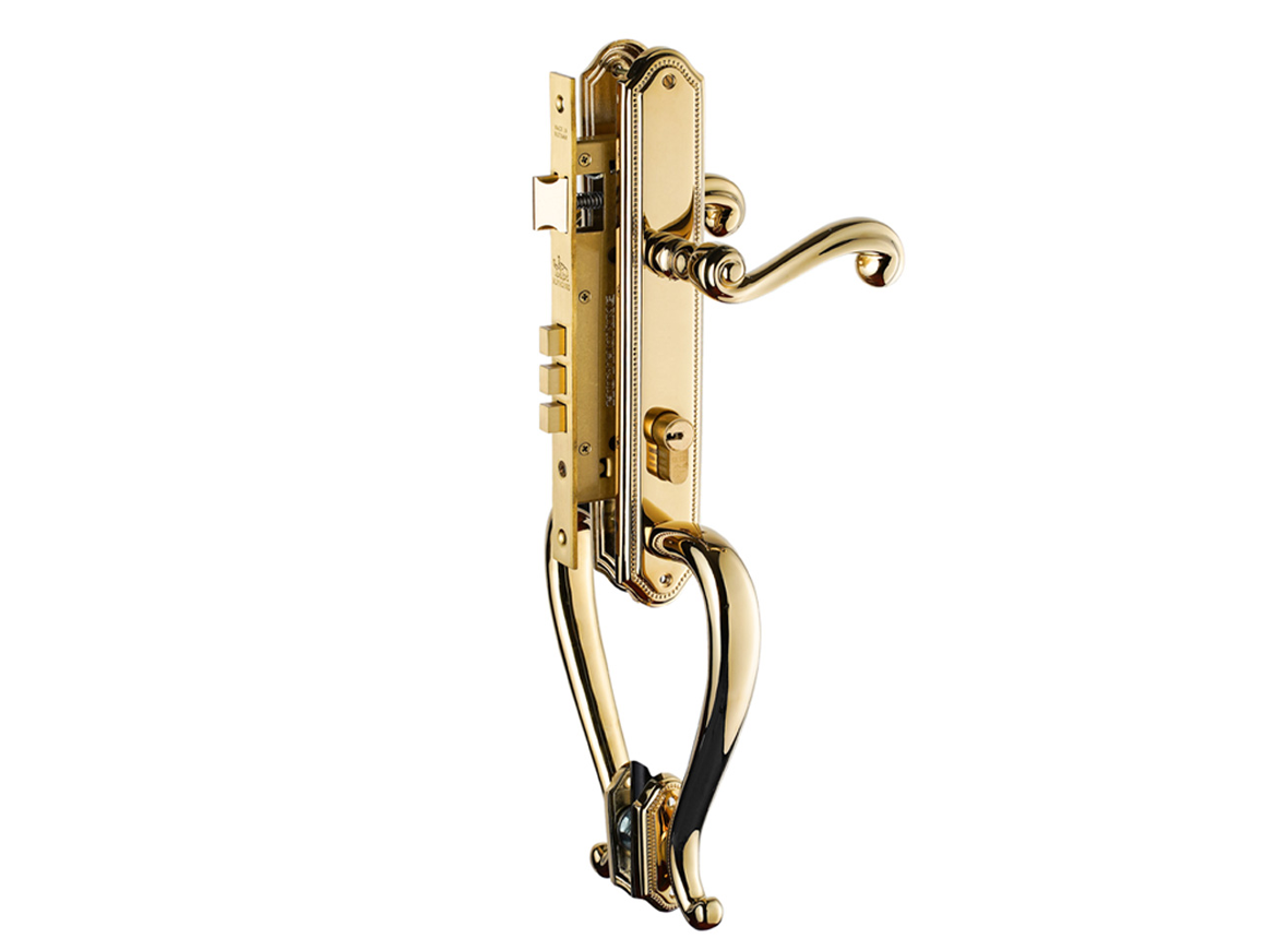 Khóa tay nắm Huy Hoàng HC 85 PRINCE PVD GOLD TNHC85PDS-PVDGO
