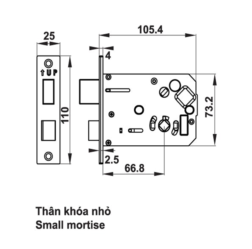 Khóa điện tử Hafele EL7200 - TC 912.20.563