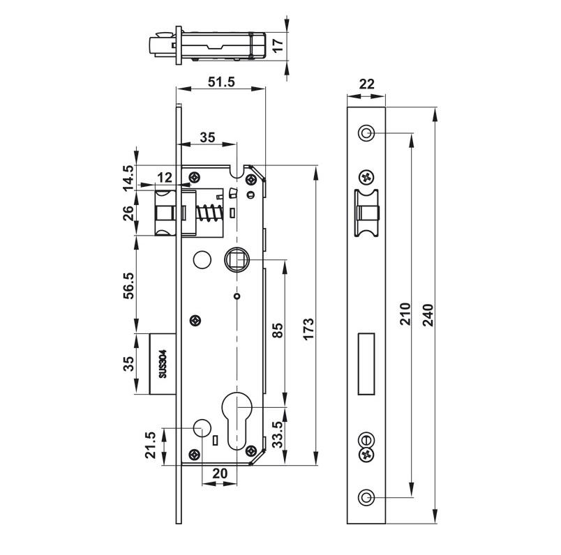 Khóa điện tử Hafele DL6600- TCS 912.20.145