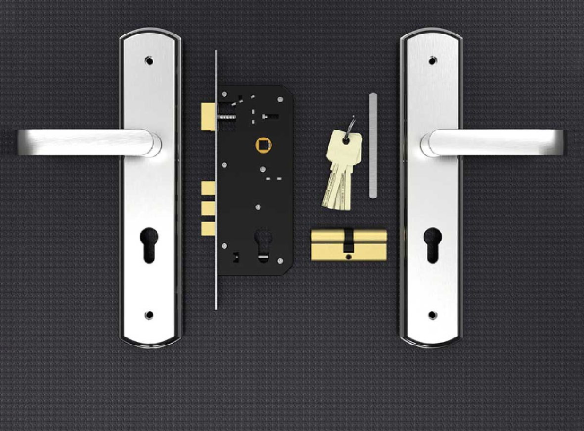 Khóa tay nắm Huy Hoàng SS 8510 TNSS8510D