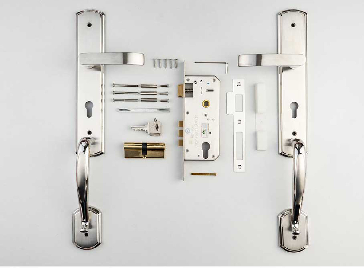 Khóa tay nắm đại sảnh Huy Hoàng SS 8510 TNSS8510DS-T