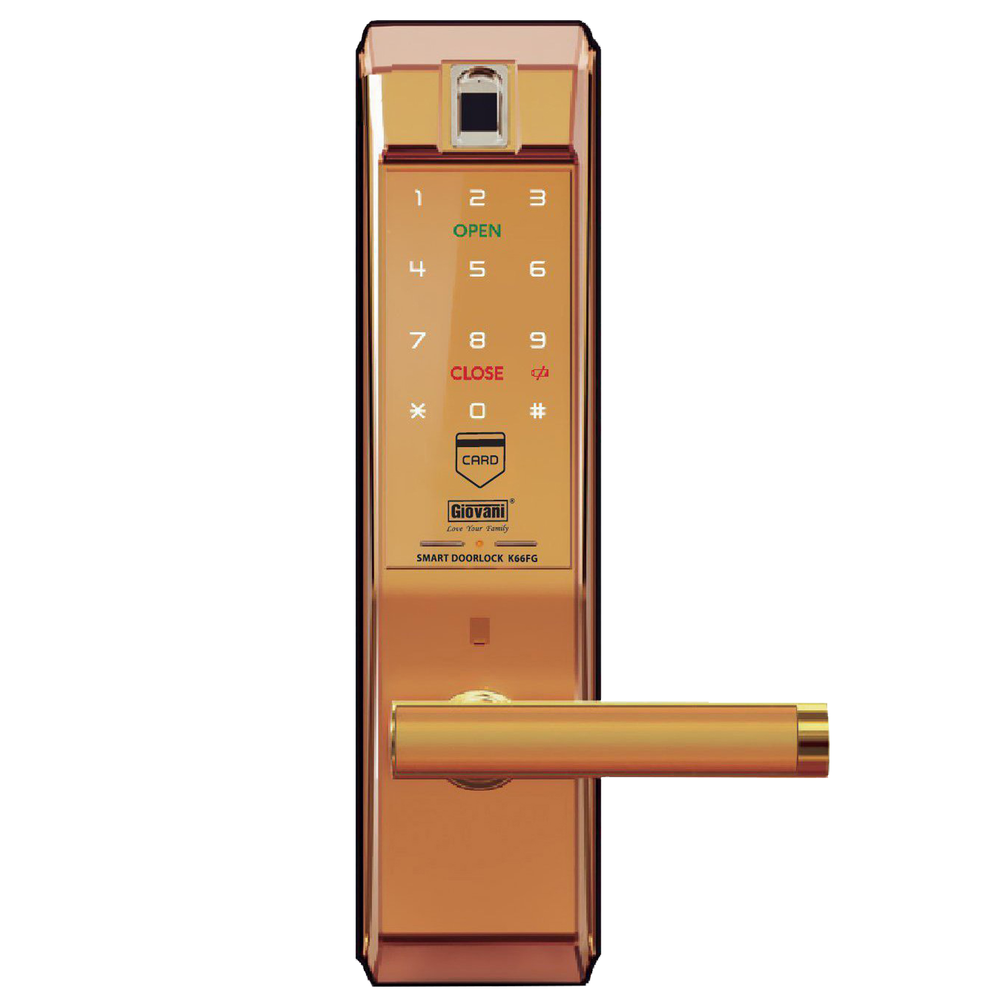 Khóa cửa gỗ Giovani GSL-K66FG