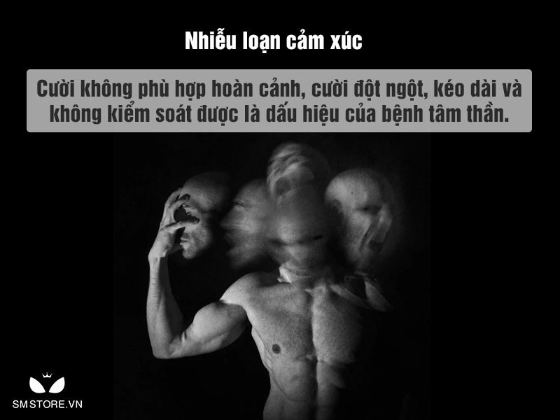 Cười nhiều là dấu hiệu của bệnh tâm thần