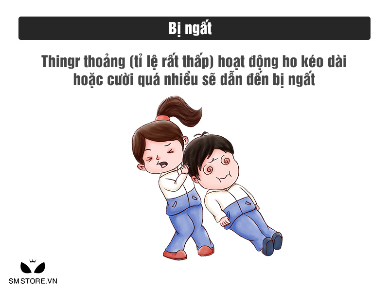 Cười quá nhiều dẫn đến bị ngất