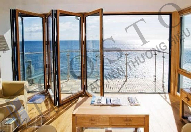 Cửa nhôm Xingfa xếp trượt