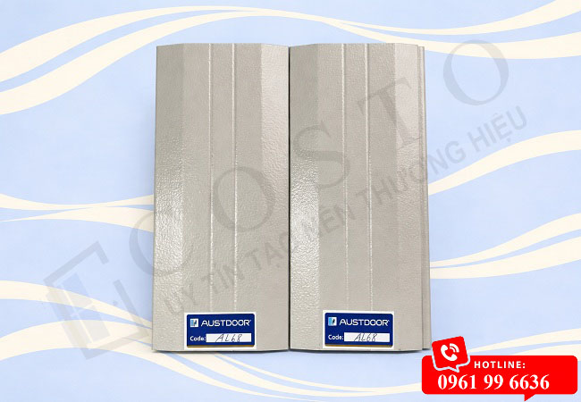 Cửa tấm liền nan nhôm Al68