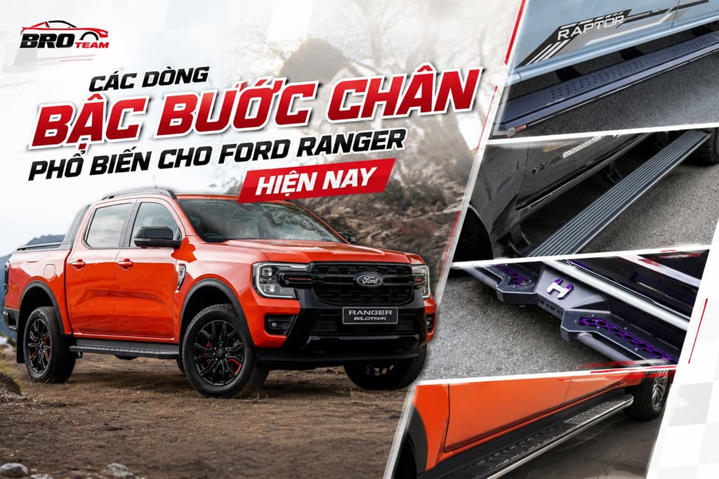 Bậc Bước Chân Ford Ranger