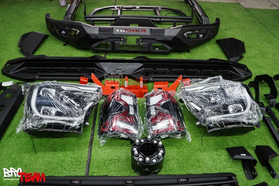 Phụ kiện nội thất và tiện ích bán tải Ford Ranger độ