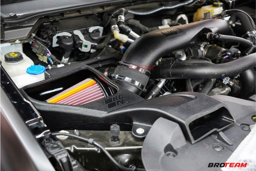 Bộ Hút Gió K&N Trên Ford Ranger Raptor V6