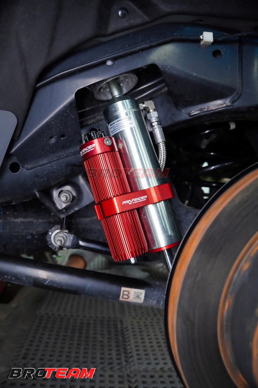 Giảm xóc Everest đi phố