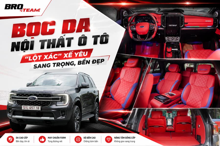 Bọc Da Nội Thất Ô Tô