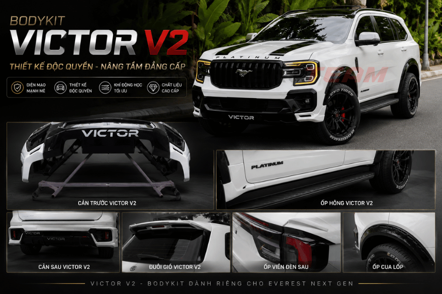 Bodykit Victor V2 thiết kế độc quyền nâng tầm đẳng cấp