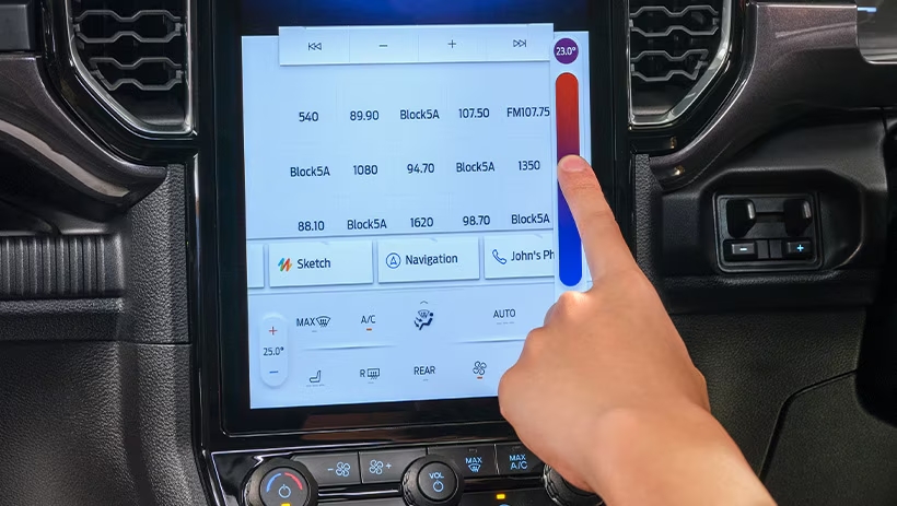 Điều khiển tính năng gài cầu điện tử