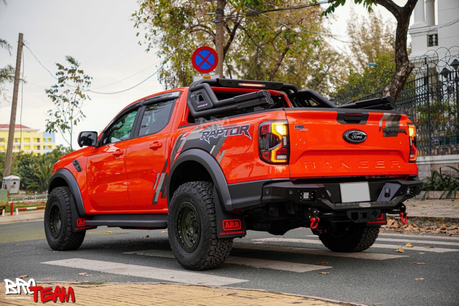 Cản sau Hamer Nova Series MX204 cho Ford Ranger 2022+