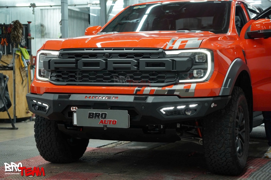 Led định vị Ranger Raptor tăng thẩm mỹ