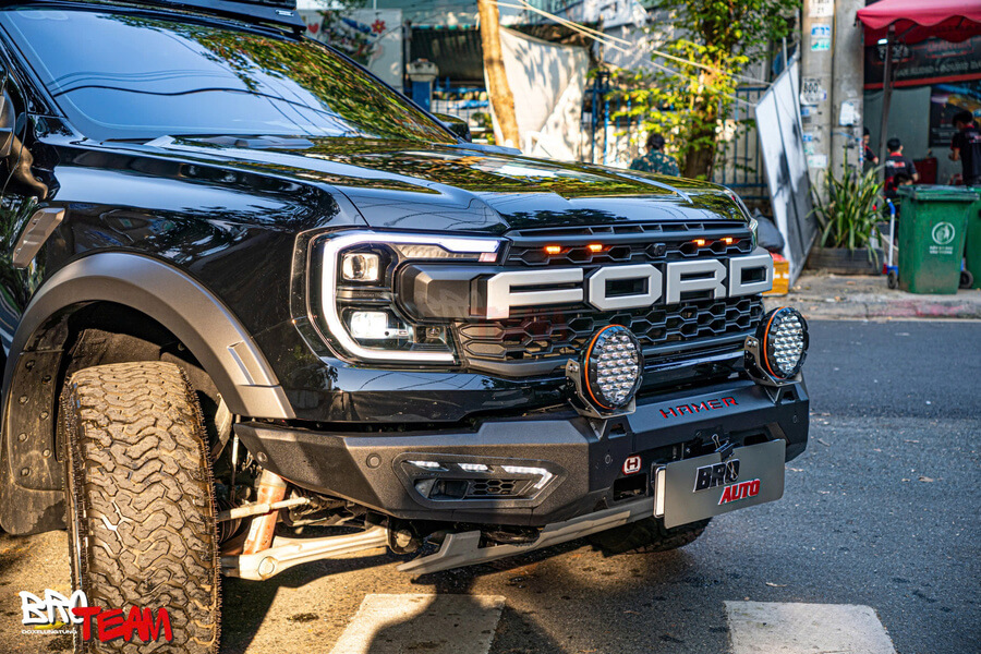 Dán decal chữ Ford cho Ford Ranger Raptor 2023+