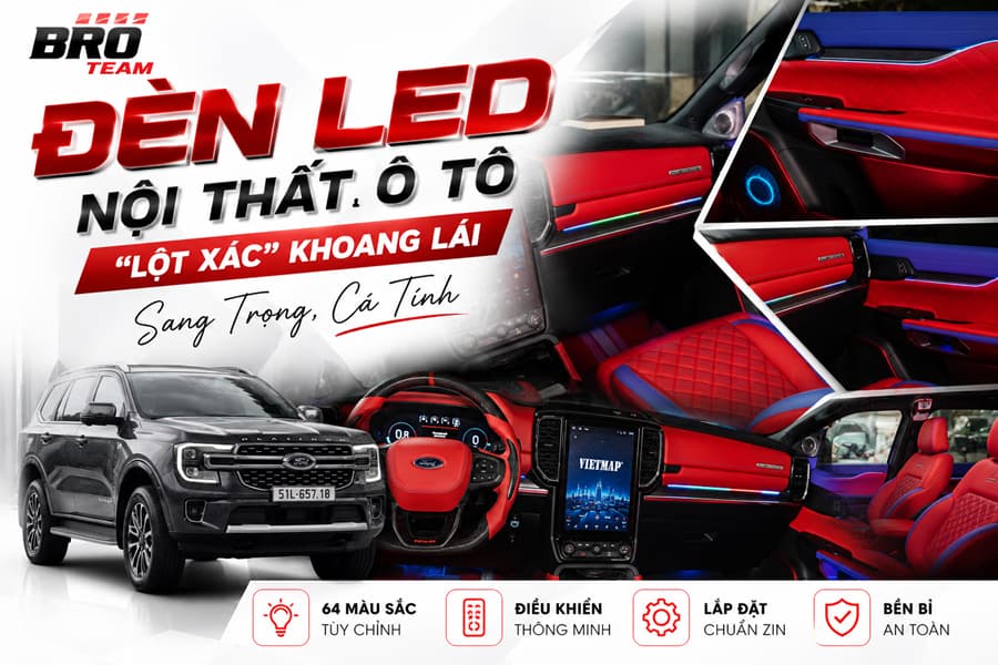 Đèn LED nội thất ô tô