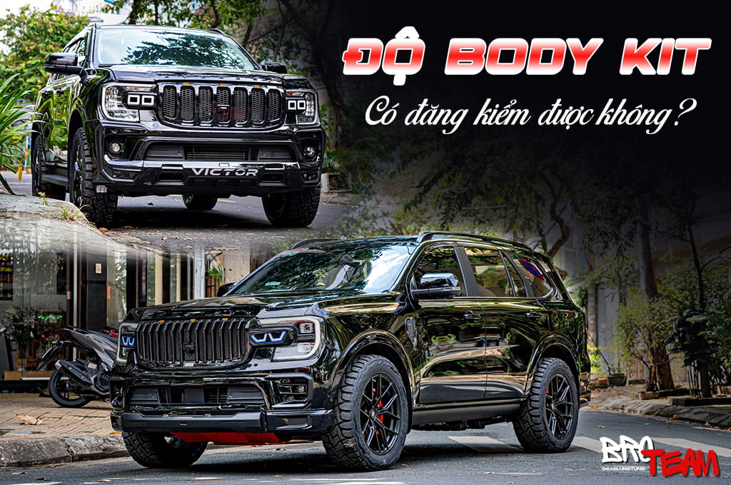 Độ body kit có đăng kiểm được không