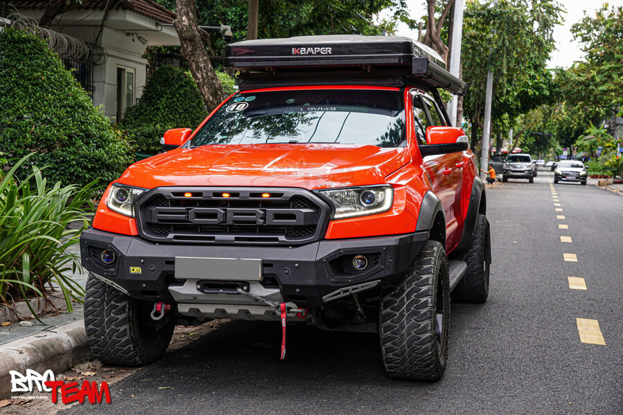 Nâng cấp ánh sáng cho Ford Ranger 2024