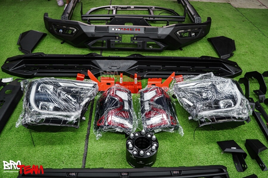 Độ cụm đèn pha Full LED 2 Projector MATRIX