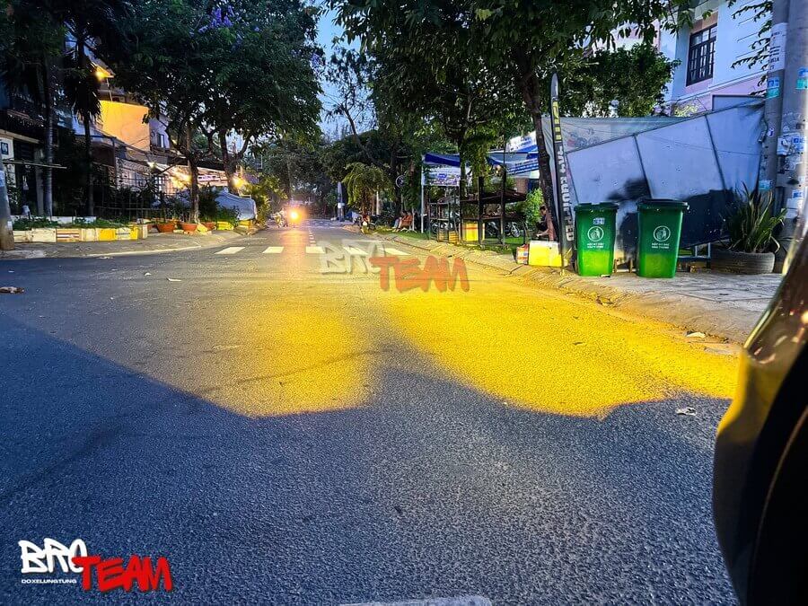 Độ đèn bi gầm A11 Pro Everest