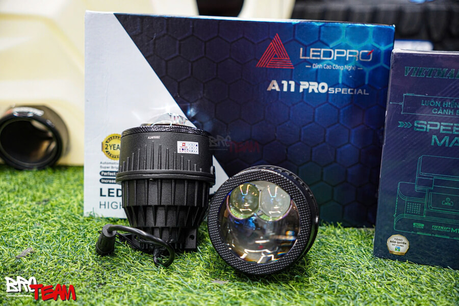 Độ đèn bi gầm A11 Pro