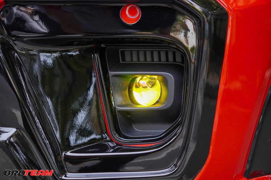 Độ đèn bi gầm A8