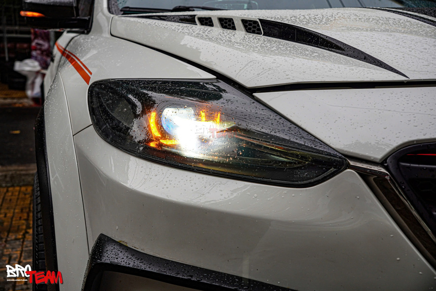 Độ đèn cos Mazda CX9