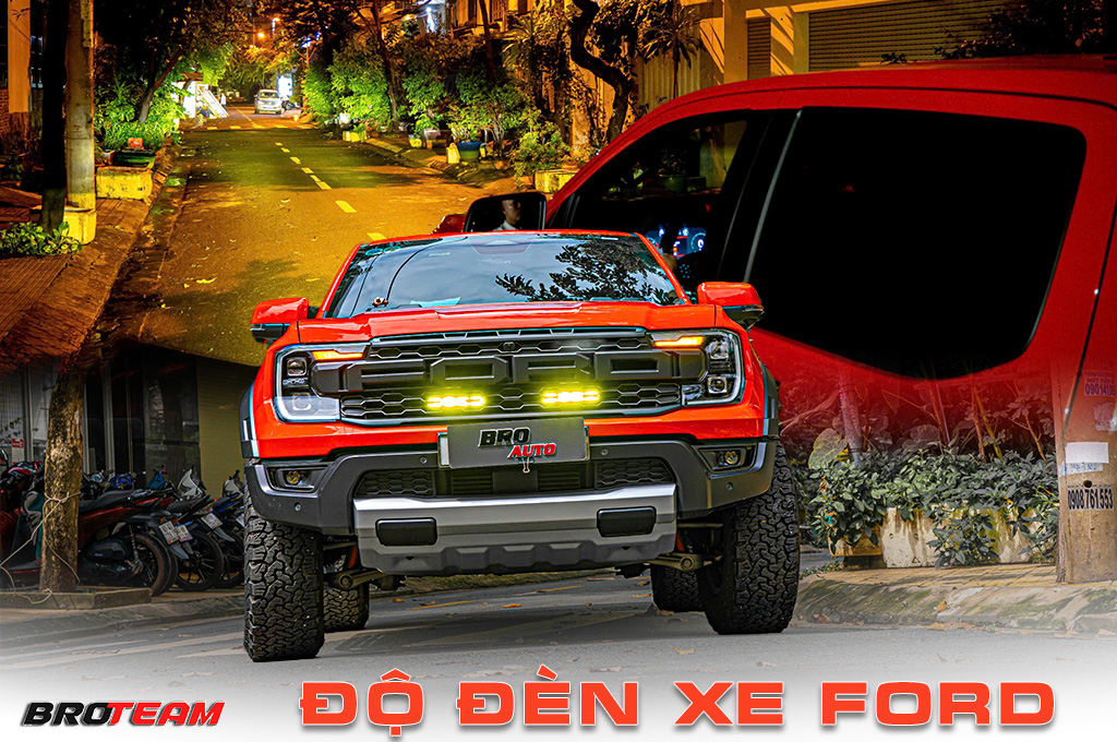Độ đèn xe Ford