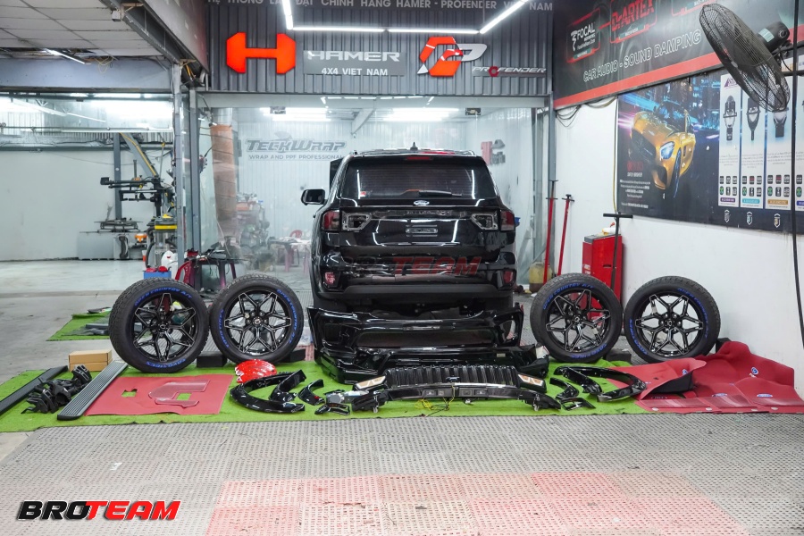 Độ Ford Everest trọn gói cao cấp