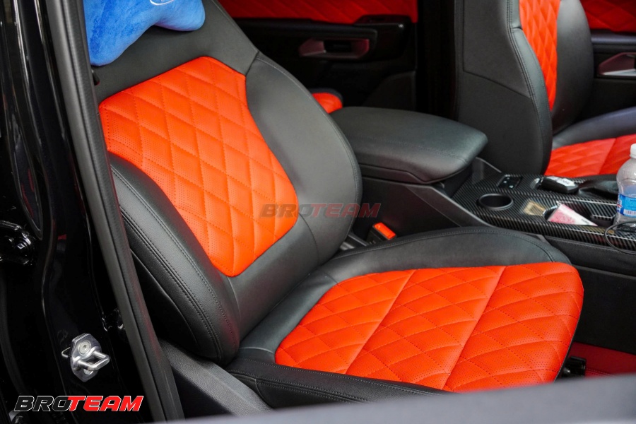 Độ ghế massage kết hợp quạt mát cho ghế phụ