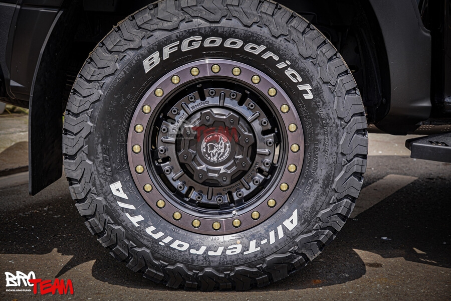 Độ mâm Black Rhino 17 inch USA