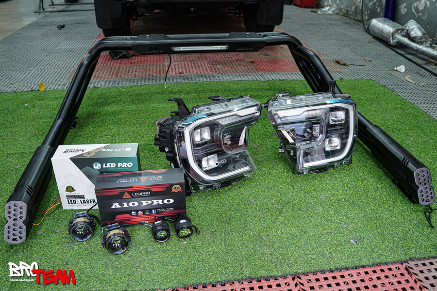 Ford Ranger Raptor độ nhẹ ngoại thất